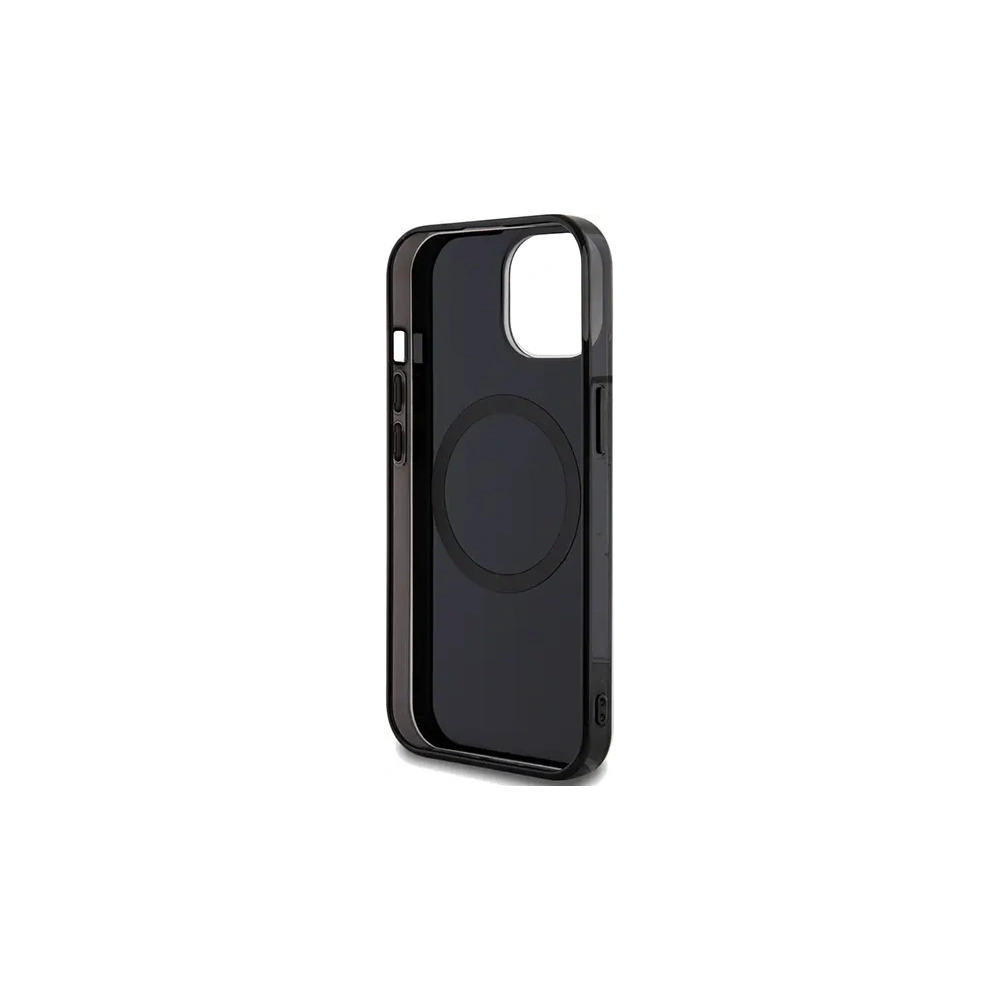 Hurtownia GSM - Mercedes MEHMP15S23HRSK Apple iPhone 15 / 14 / 13 carcasă dură cu două straturi, linii încrucișate, MagSafe, neagră - MRS227 - {ean13} - Hurt