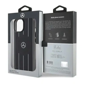 Hurtownia GSM - Mercedes MEHMP15S23HRSK Apple iPhone 15 / 14 / 13 Hardcase Doppelschicht Kreuzlinien MagSafe schwarz - MRS227 - {ean13} - Hurt