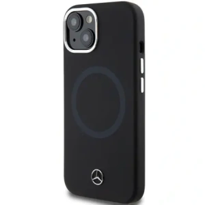 Wholesale Mercedes MEHMP15S23SCMK Apple iPhone 15 / 14 / 13 hardcase Silicone Bicolor MagSafe black - MRS230 - {ean13} - Hurt