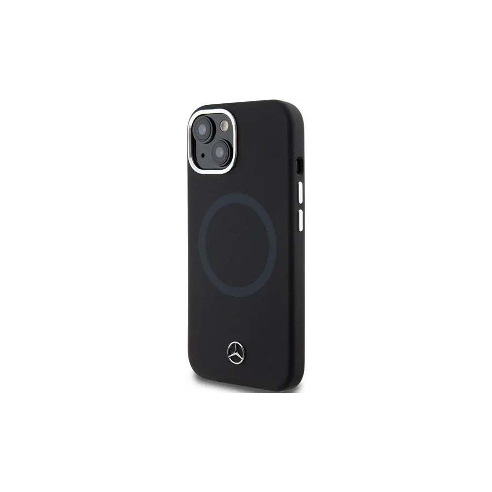 Hurtownia GSM - Mercedes MEHMP15S23SCMK Apple iPhone 15 / 14 / 13 Hartschale Silikon Bicolor MagSafe schwarz - MRS230 - {ean13} - Hurt