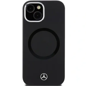 Wholesale Mercedes MEHMP15S23SCMK Apple iPhone 15 / 14 / 13 hardcase Silicone Bicolor MagSafe black - MRS230 - {ean13} - Hurt