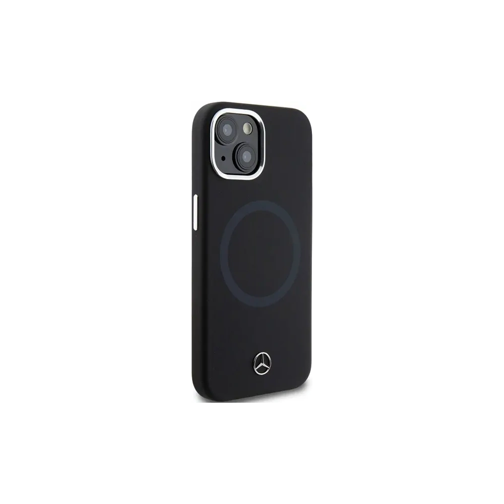Hurtownia GSM - Mercedes MEHMP15S23SCMK Apple iPhone 15 / 14 / 13 Hartschale Silikon Bicolor MagSafe schwarz - MRS230 - {ean13} - Hurt