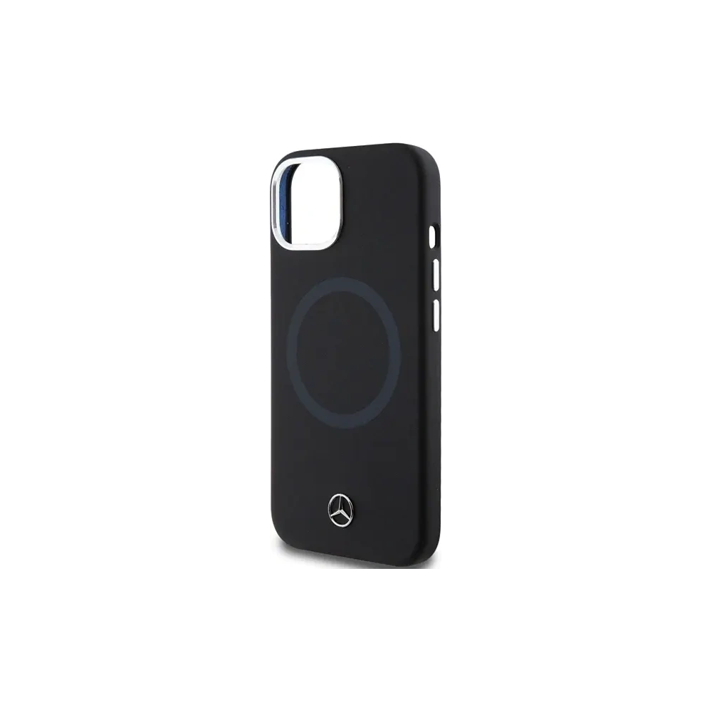 Hurtownia GSM - Mercedes MEHMP15S23SCMK Apple iPhone 15 / 14 / 13 Hartschale Silikon Bicolor MagSafe schwarz - MRS230 - {ean13} - Hurt