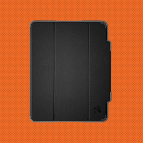 Etui STM Dux Plus Apple iPad 10.9" 2022 (10. generacji) MIL-STD-810G z uchwytem na Apple Pencil (Black) wersja EDU/COM