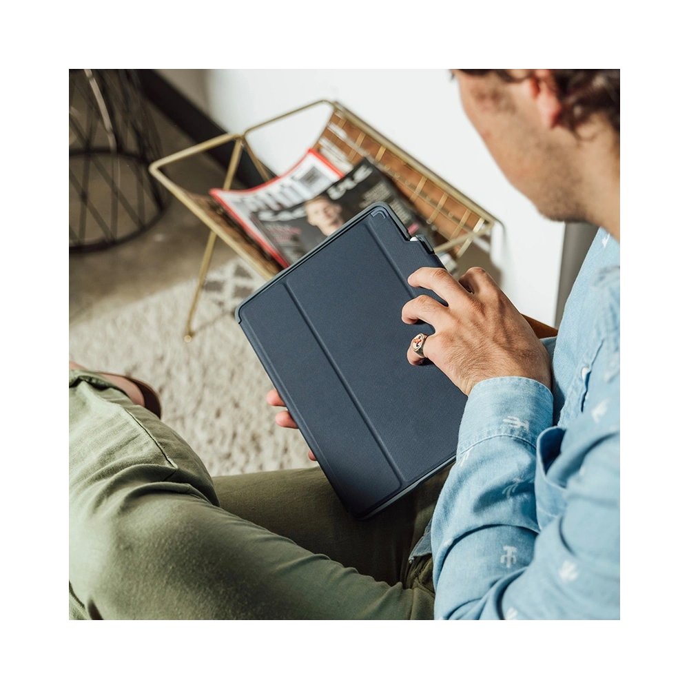 Hurtownia GSM - STM Dux Plus Apple iPad 10,9" 2022 10. generáció MIL-STD-810G Apple Pencil tartóval (Fekete) EDU/COM verzió - STM78 - {ean13} - Hurt