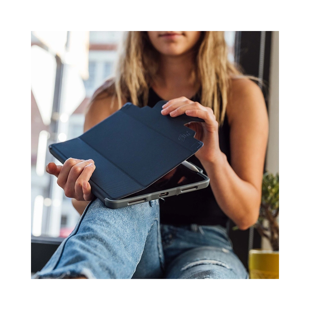 Wholesale STM Dux Plus Apple iPad 10.9" 2022 10th gen MIL-STD-810G with Apple Pencil holder (Black) EDU/COM version - STM78 - {ean13} - Hurt