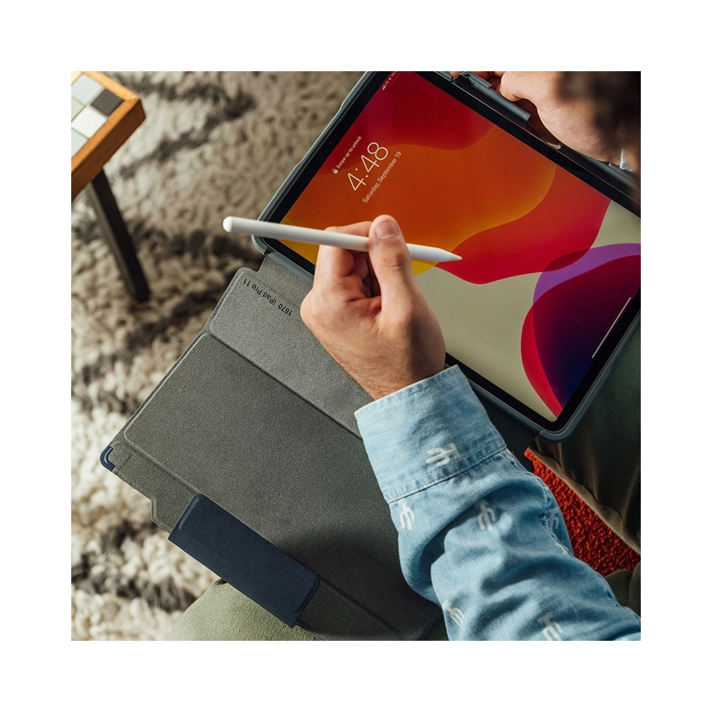 Wholesale STM Dux Plus Apple iPad 10.9" 2022 10th gen MIL-STD-810G with Apple Pencil holder (Black) EDU/COM version - STM78 - {ean13} - Hurt