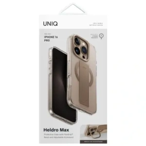 Hurtownia GSM - UNIQ Heldro Max Apple iPhone 16 Pro Magclick Töltés taupe arany - UNIQ1383 - {ean13} - Hurt