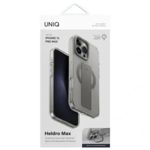 Hurtownia GSM - UNIQ Heldro Max Apple iPhone 16 Pro Max Magclick Töltés átlátszó világos - UNIQ1384 - {ean13} - Hurt