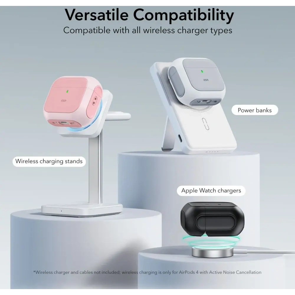Hurtownia GSM - Etui ESR Orbit Halolock Magsafe Apple AirPods 4 Pink - ESR863 - {ean13} - Hurt