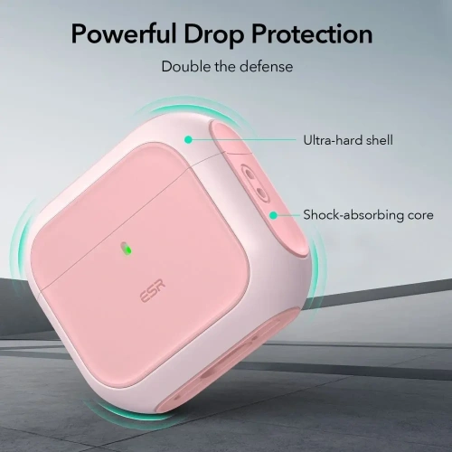 Etui ESR Orbit Halolock Magsafe Apple AirPods 4 Pink