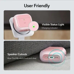 Hurtownia GSM - Etui ESR Orbit Halolock Magsafe Apple AirPods 4 Růžové - ESR863 - {ean13} - Hurt