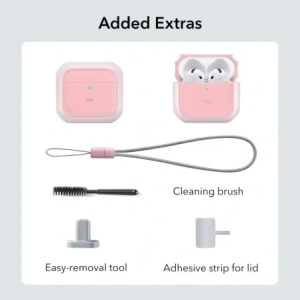 Hurtownia GSM - Etui ESR Orbit Halolock Magsafe Apple AirPods 4 Růžové - ESR863 - {ean13} - Hurt