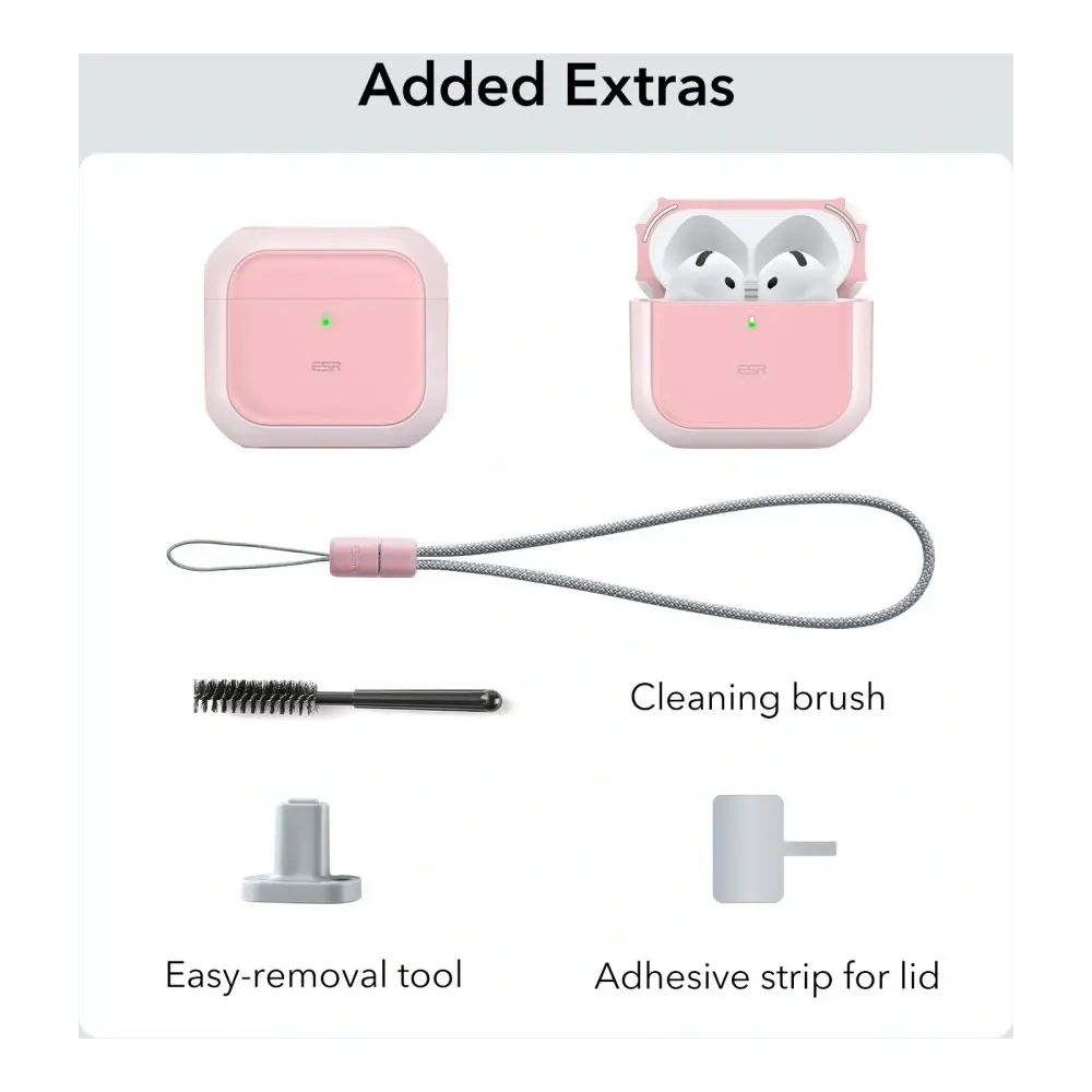 Hurtownia GSM - Etui ESR Orbit Halolock Magsafe Apple AirPods 4 Pink - ESR863 - {ean13} - Hurt