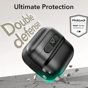 Hurtownia GSM - Etui ESR Pulse Halolock Magsafe Apple AirPods 4 Černé - ESR864 - {ean13} - Hurt