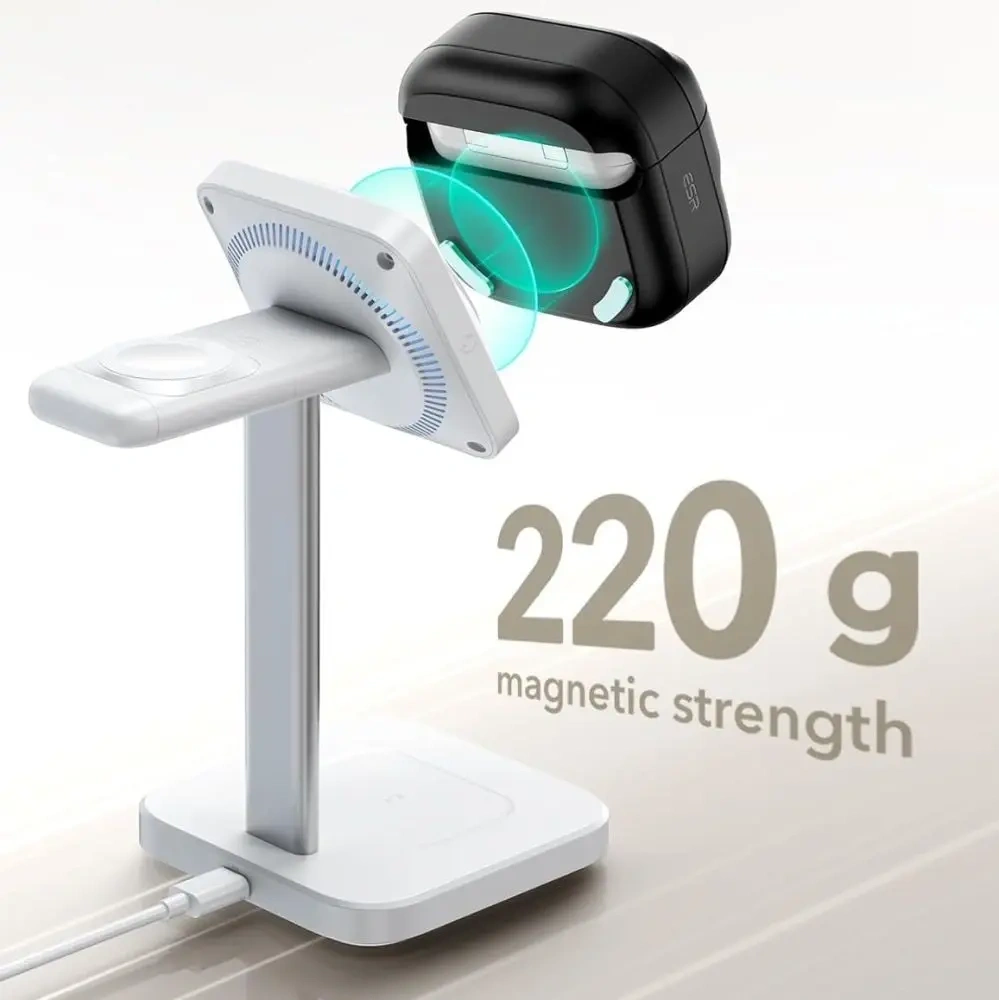 Hurtownia GSM - ESR Pulse Halolock Magsafe Apple AirPods 4 Schwarz - ESR864 - {ean13} - Hurt