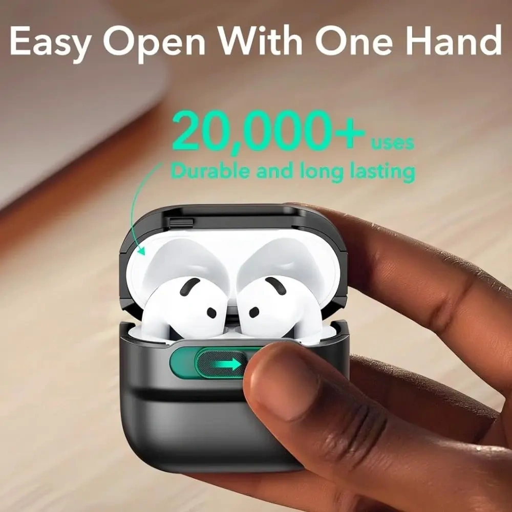 Hurtownia GSM - Etui ESR Pulse Halolock Magsafe Apple AirPods 4 Černé - ESR864 - {ean13} - Hurt