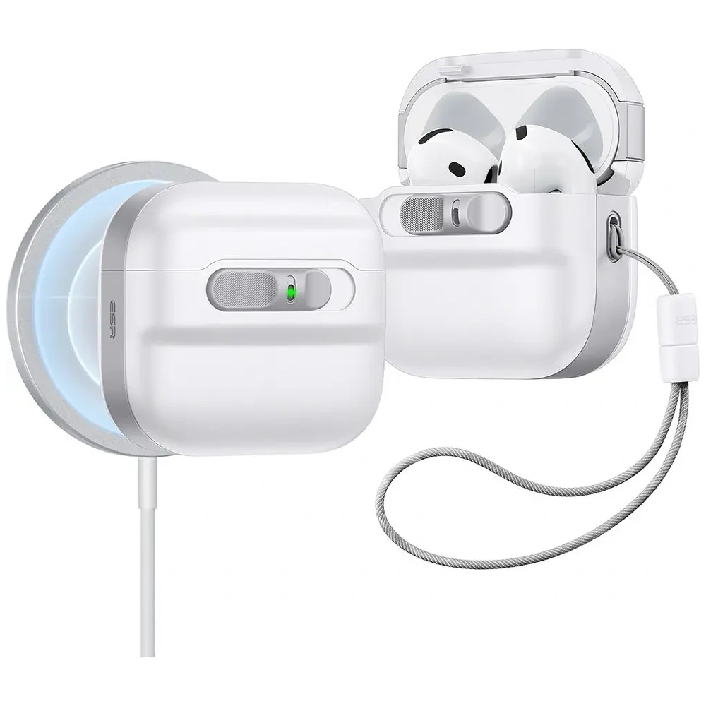Hurtownia GSM - ESR Pulse Halolock Magsafe Apple AirPods 4 Weiß - ESR865 - {ean13} - Hurt