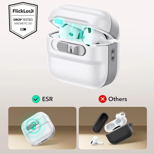 Etui ESR Pulse Halolock Magsafe Apple AirPods 4 White
