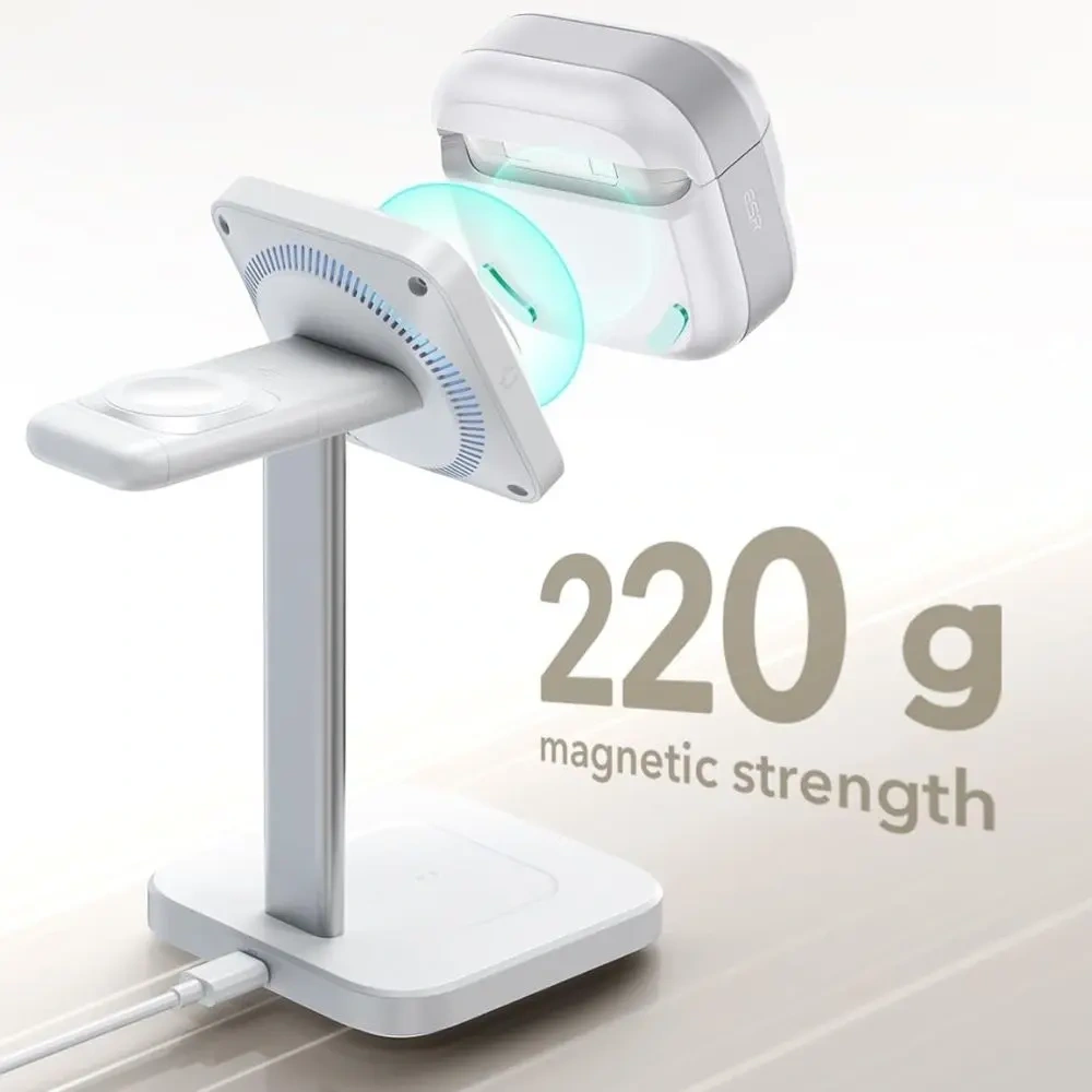 Hurtownia GSM - ESR Pulse Halolock Magsafe Apple AirPods 4 Weiß - ESR865 - {ean13} - Hurt