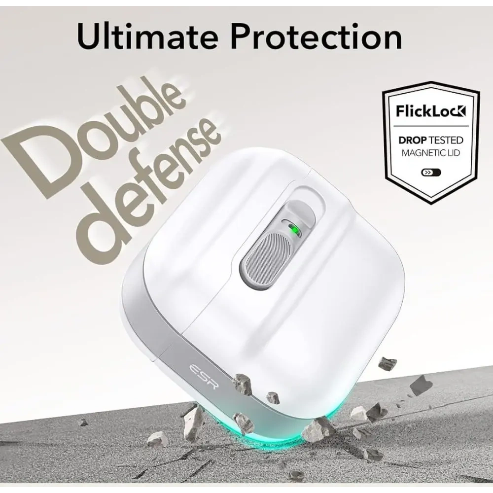 Hurtownia GSM - Etui ESR Pulse Halolock Magsafe Apple AirPods 4 Bílá - ESR865 - {ean13} - Hurt