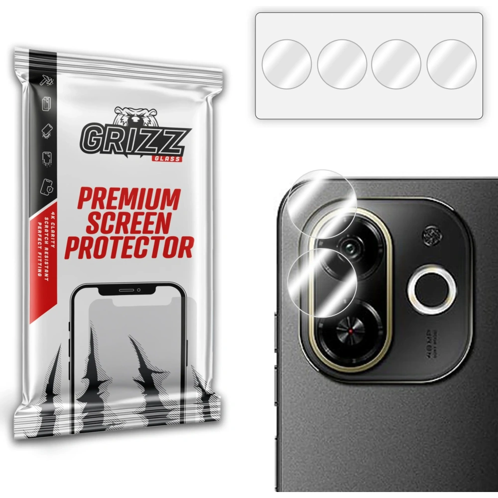 Hurtownia GSM - GrizzGlass HybridGlass Kamera Tecno Pop 9 5G - GRZ11962 - {ean13} - Hurt