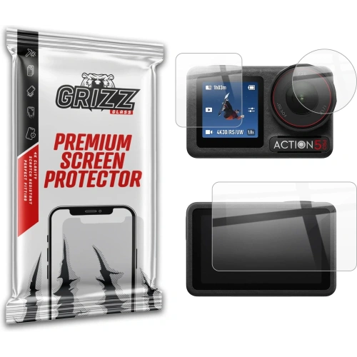 Folia ceramiczna GrizzGlass CeramicFilm do DJI Osmo Action 5 Pro