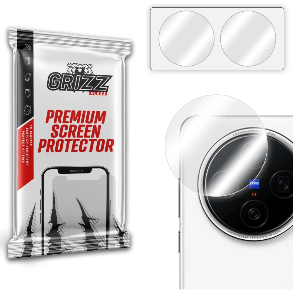 Hurtownia GSM - GrizzGlass Camera HybridGlass Vivo X200 - GRZ11965 - {ean13} - Hurt