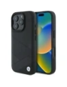 BMW BMHCP16X23RCGPK Apple iPhone 16 Pro Max hardcase Sign Bőr Keresztvonal Mintázat fekete