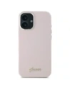 Hurtownia GSM - Guess GUHCP16MSMBSLP Apple iPhone 16 Plus kemény tok Szilikon Írásos Fém Logó & Keret rózsaszín - GUE4101 - {ean13} - Hurt