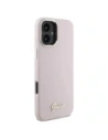 Hurtownia GSM - Etui Guess GUHCP16MSMBSLP Apple iPhone 16 Plus hardcase Silicone Script Metal Logo & Frame różowy/pink - GUE4101 - {ean13} - Hurt