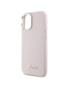 Hurtownia GSM - Etui Guess GUHCP16MSMBSLP Apple iPhone 16 Plus hardcase Silicone Script Metal Logo & Frame różowy/pink - GUE4101 - {ean13} - Hurt