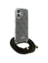 Hurtownia GSM - Guess GUHCP16SHC4SEW Apple iPhone 16 Hartschale Crossbody Cord 4G Print braun - GUE4103 - {ean13} - Hurt
