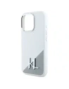 Hurtownia GSM - Karl Lagerfeld KLHMP16LSCMKMPCH Apple iPhone 16 Pro Hardcase Silikon Initial Metall-Logo MagSafe weiß - KLD21801 - {ean13} - Hurt