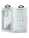 Hurtownia GSM - Karl Lagerfeld KLHMP16LSCMKMPCH Apple iPhone 16 Pro Hardcase Silikon Initial Metall-Logo MagSafe weiß - KLD21801 - {ean13} - Hurt