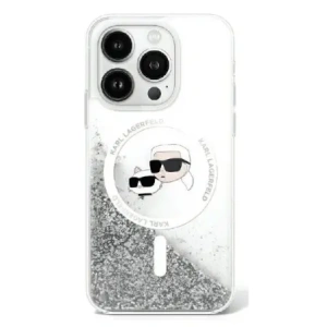 Hurtownia GSM - Karl Lagerfeld KLHMP16MLGKCSGH Apple iPhone 16 Plus hardcase Liquid Glitter Karl&Choupette Head Magsafe átlátszó - KLD21802 - {ean13} - Hurt