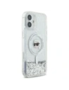 Hurtownia GSM - Etui Karl Lagerfeld KLHMP16MLGKISGH Apple iPhone 16 Plus hardcase Liquid Glitter Karl Head Magsafe transparent - KLD21803 - {ean13} - Hurt