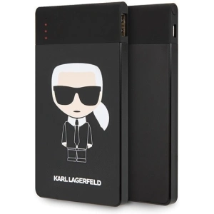 Karl Lagerfeld Powerbank KLPB4KFKIKBK 4000 mAh black Karl Iconic