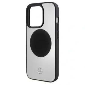 Hurtownia GSM - Mercedes MEHMP15X23ACMS Apple iPhone 15 Pro Max Hardcase Leder&Alu MagSafe silber - MRS231 - {ean13} - Hurt