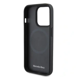 Hurtownia GSM - Mercedes MEHMP15X23ACMS Apple iPhone 15 Pro Max Hardcase Leder&Alu MagSafe silber - MRS231 - {ean13} - Hurt
