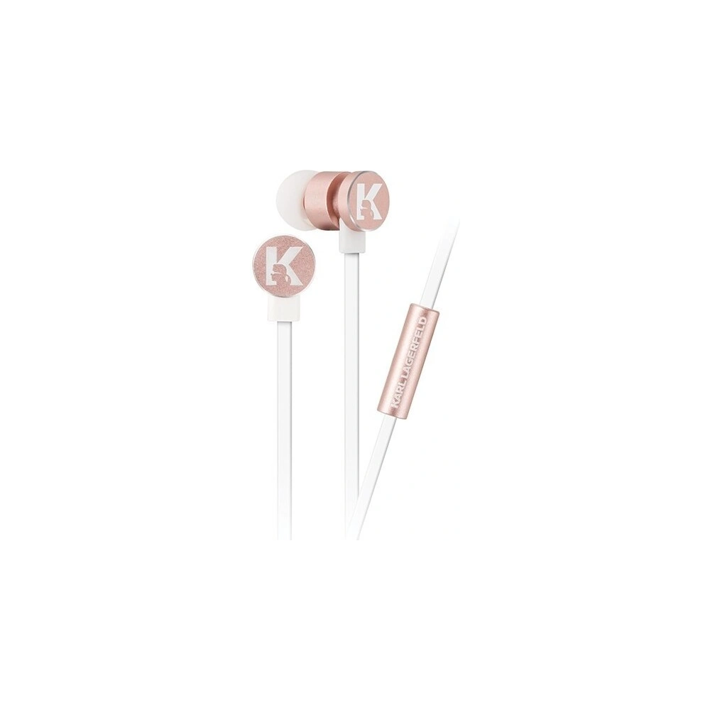 Hurtownia GSM - Karl Lagerfeld słuchawki KLEPWIRG różowo-złoty/rosegold 3,5mm - KLD252RS - {ean13} - Hurt