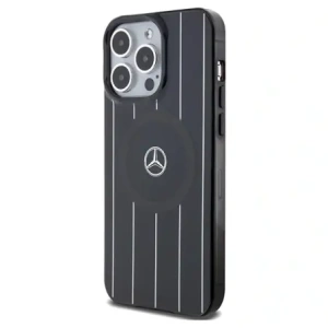 Hurtownia GSM - Mercedes MEHMP15X23HRSK Apple iPhone 15 Pro Max Hardcase Doppelschicht Kreuzlinien MagSafe schwarz - MRS232 - {ean13} - Hurt