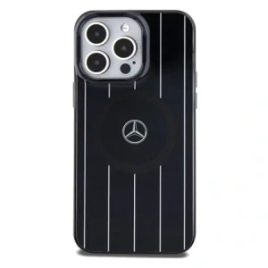 Hurtownia GSM - Mercedes MEHMP15X23HRSK Apple iPhone 15 Pro Max Hardcase Doppelschicht Kreuzlinien MagSafe schwarz - MRS232 - {ean13} - Hurt