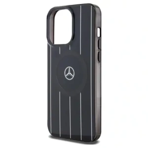 Hurtownia GSM - Mercedes MEHMP15X23HRSK Apple iPhone 15 Pro Max Hardcase Doppelschicht Kreuzlinien MagSafe schwarz - MRS232 - {ean13} - Hurt