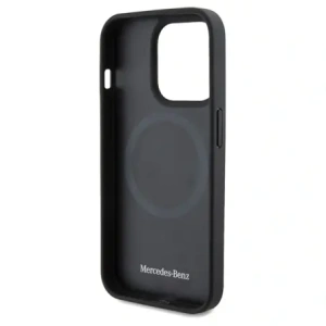 Hurtownia GSM - Etui Mercedes MEHMP15X23RGSK Apple iPhone 15 Pro Max tvrdý kryt Star Pattern Leather MagSafe černý/black - MRS235 - {ean13} - Hurt
