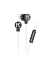 Karl Lagerfeld słuchawki KLEPWIWH biało-czarny/white&black 3,5mm