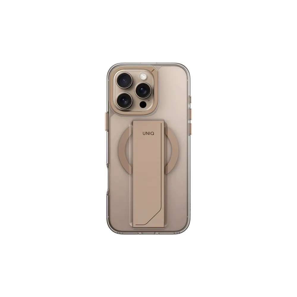 Hurtownia GSM - UNIQ Heldro Max Apple iPhone 16 Pro Max Magclick Ladegerät taupe gold - UNIQ1385 - {ean13} - Hurt