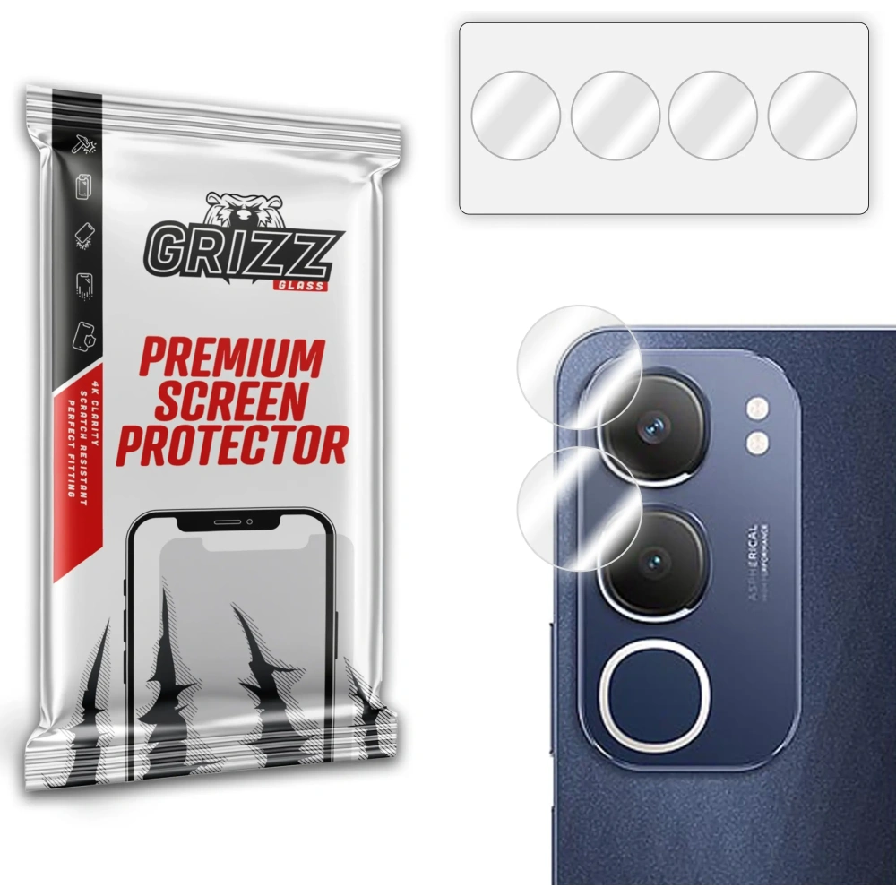 Wholesale GrizzGlass HybridGlass Camera Vivo Y19s - GRZ11974 - {ean13} - Hurt