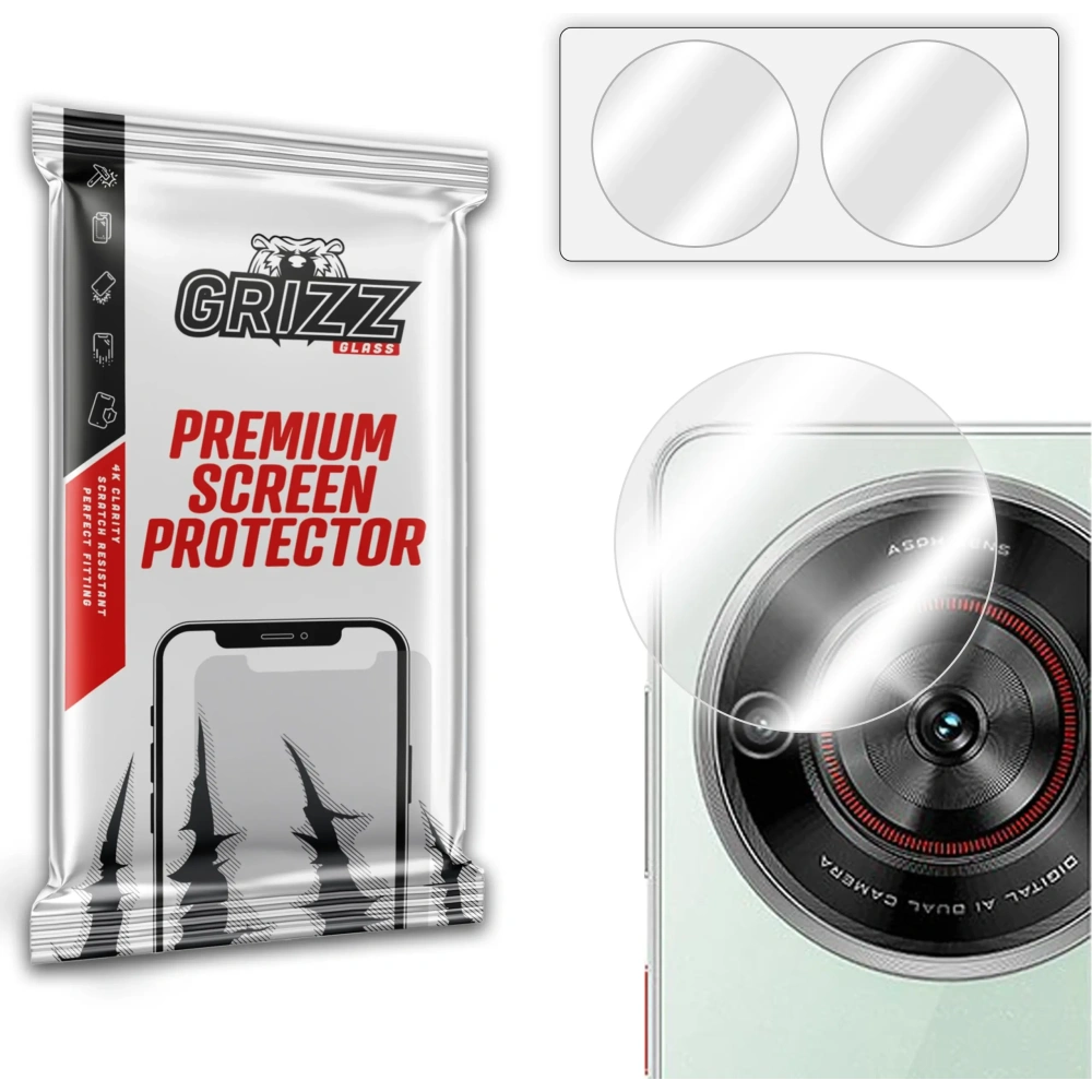Hurtownia GSM - GrizzGlass HybridGlass Kamera ZTE Blade A75 5G - GRZ11975 - {ean13} - Hurt