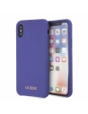 Hurtownia GSM - Etui Guess GUHCPXLSGLUV Apple iPhone X/XS purple/fioletowy hard case Silicone - GUE333PRP - {ean13} - Hurt